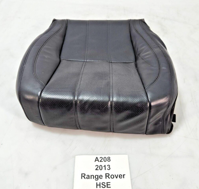 ✅ 13-17 OEM Range Rover L405 Front Left Driver Lower Seat Cushion Leather Black