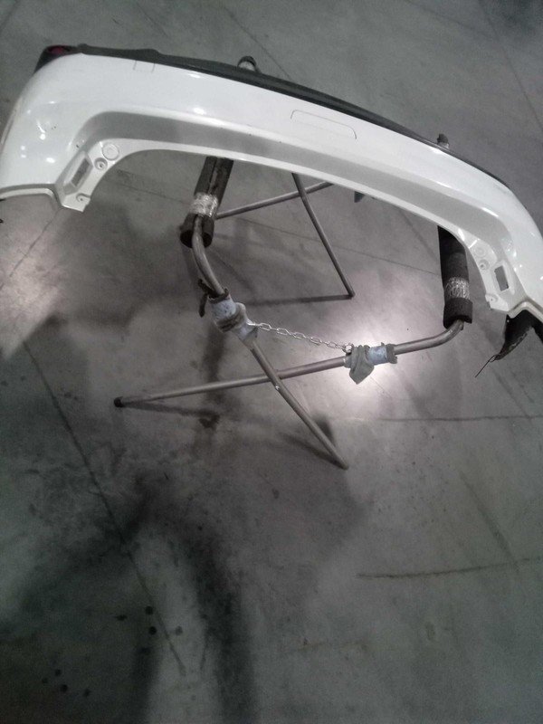 2015 Mitsubishi Outlander Sport White OEM Bumper Assembly 6410C020, 6410C587