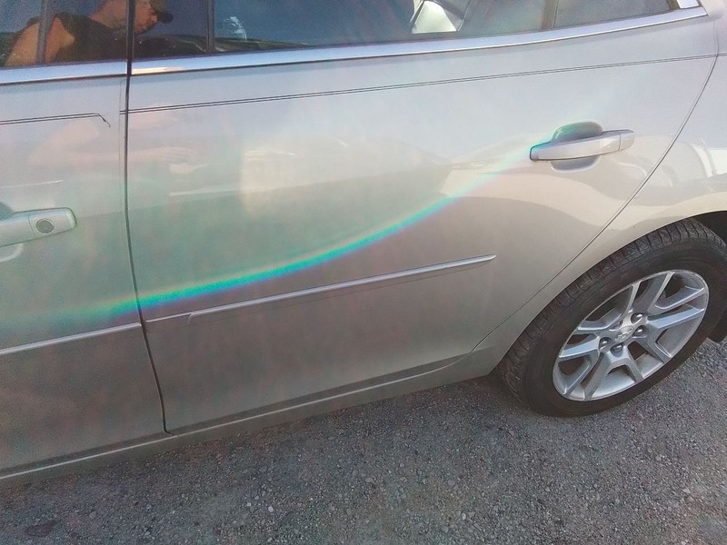 Driver Rear Side Door VIN 1 4th Digit Limited Adhesive Fits 13-16 MALIBU 3473574