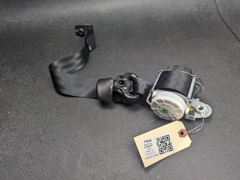 Rear Right Seat Belt Retractor 2021 Ford Ecosport GN15-A611B68-AEW 2018-2023