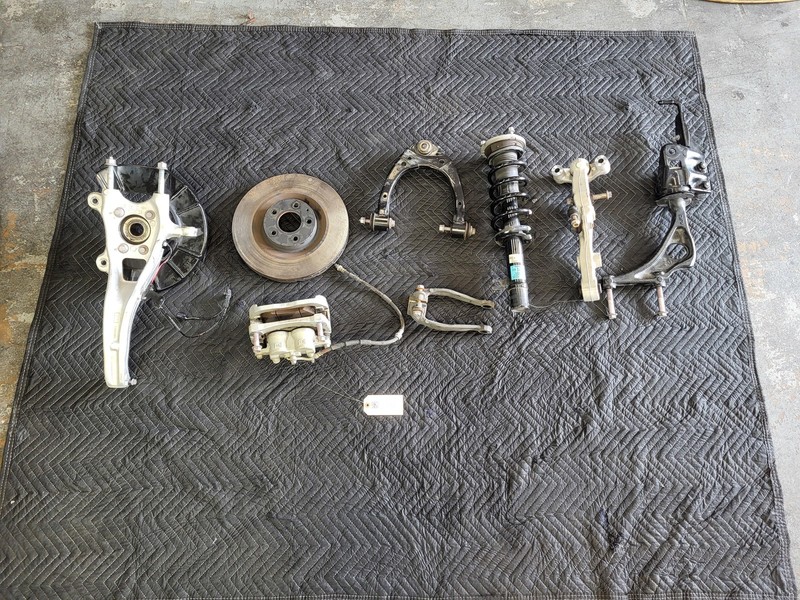 2024-2025 Mazda CX-90 Right Passenger Front Suspension Knee 3.3L AWD 15k OEM