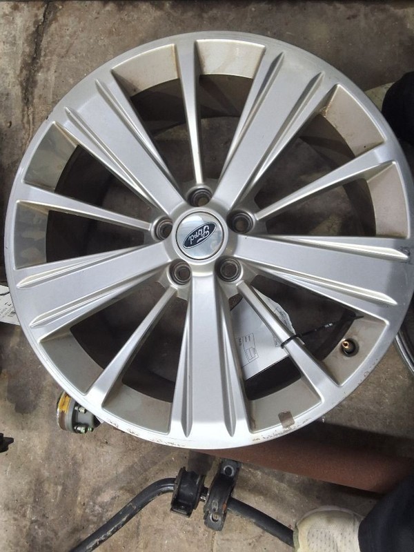 2018-2019 Ford Explorer Wheel Rim 20x8-1/2 Aluminum 10 Spoke Painted Silver