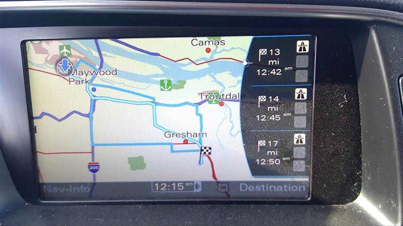 2009-2012 Audi A4 Navigation Display Screen Menu Info 8F0 919 604 Nav Oem