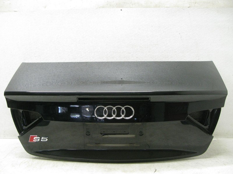 💚 10-17 AUDI S5 A5 B8 ( CONVERTIBLE ) TRUNK LID SHELL OEM ( BLACK LZ9Y )