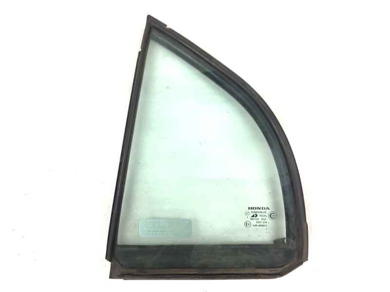 01 02 03 04 05 Civic 4D Sedan Left Rear Door Vent Glass Quarter Window Used OEM