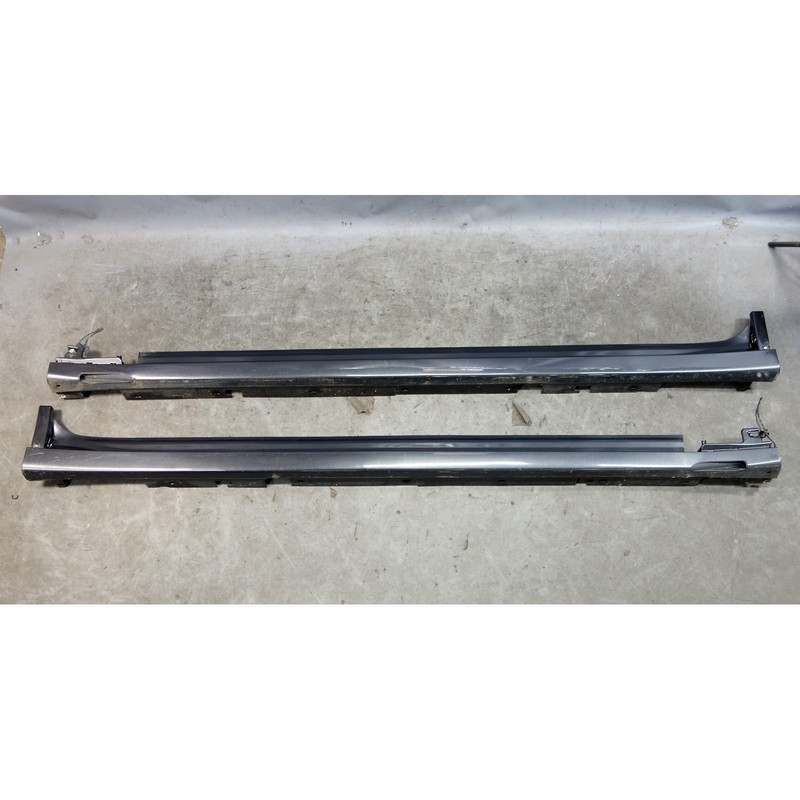 18-24 BMW G01 X3 G02 X4 M-Sport Side Skirt Pair Rocker Panels Sophisto Grey OEM