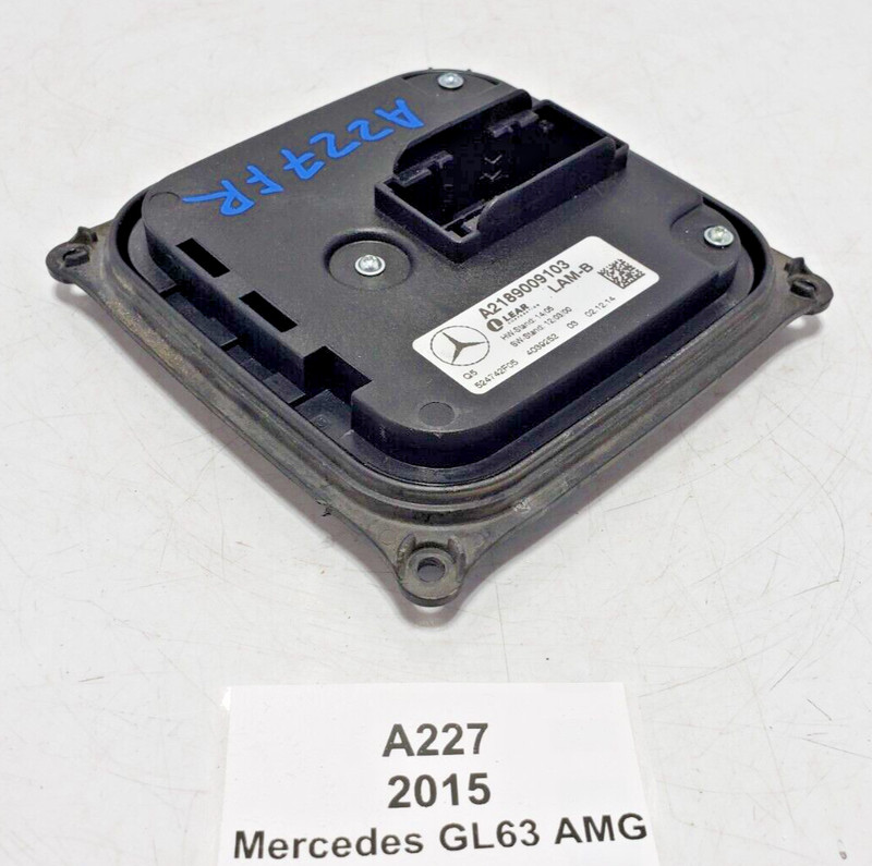 ✅ 13-16 OEM Mercedes X166 GL63 AMG Front Right Passenger Headlight Lamp Module