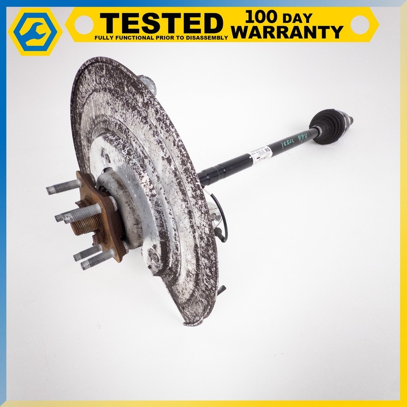 10-19 JAGUAR XJ REAR RIGHT AXLE SHAFT SPINDLE HUB ASSEMBLY OEM