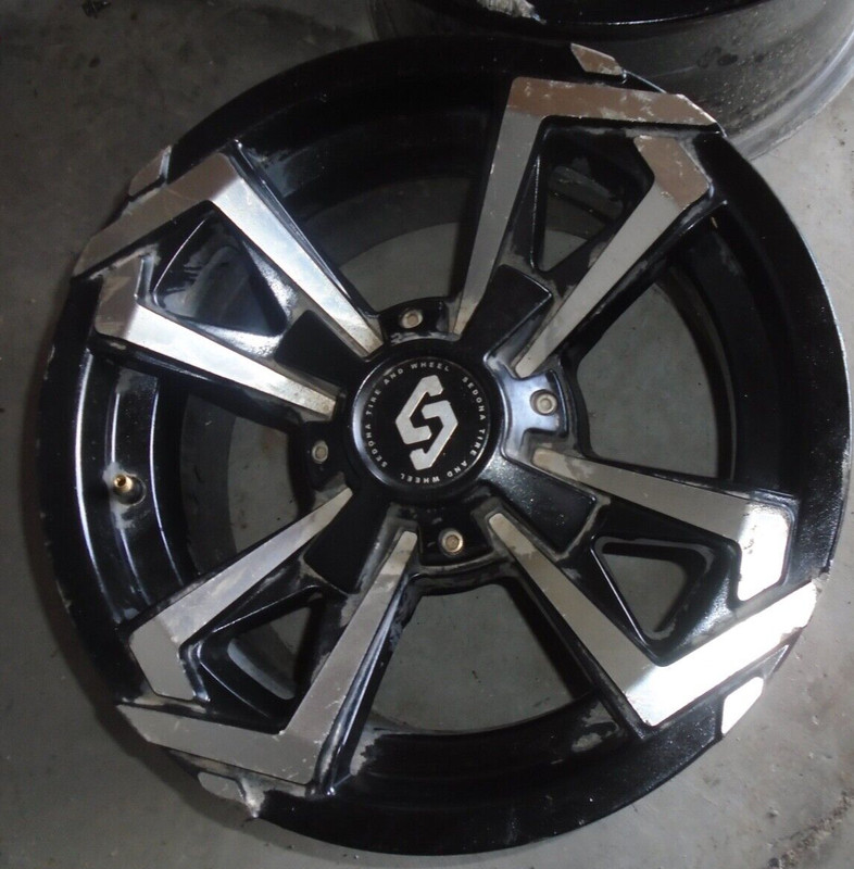 Sedona A8147056-43S Riot Wheel - 14x7 - 4+3 Offset - 4/156 Mule Polaris RZR 900