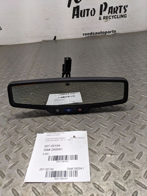 Rear View Mirror With Telematics Onstar Opt UE1 Fits 15-22 CANYON 1188161