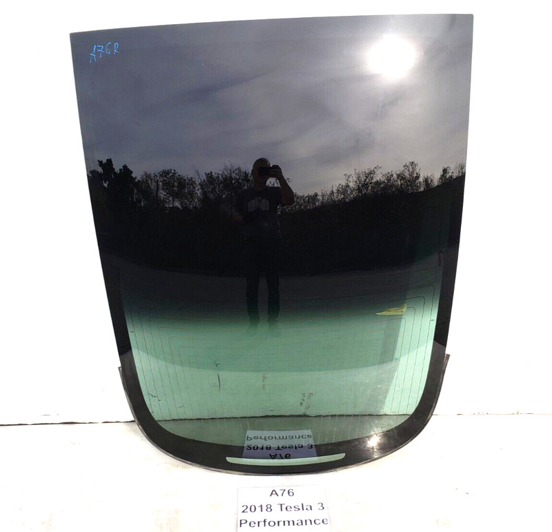 ✅ 17-20 OEM Tesla Model 3 Performance Rear Body Tailgate Panoramic Sunroof Glass