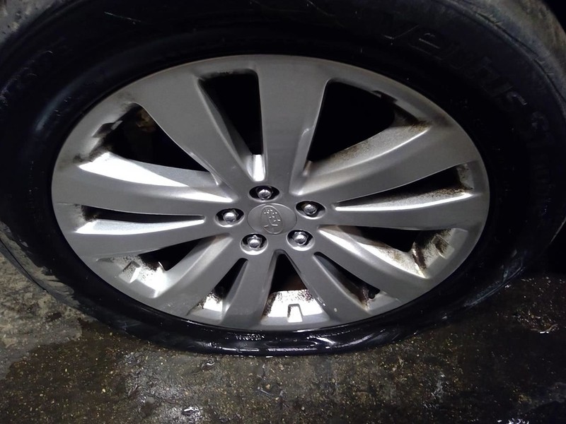 Rim Wheel 17x7 Alloy 10 Spoke Silver Fits 11-13 FORESTER 1712909