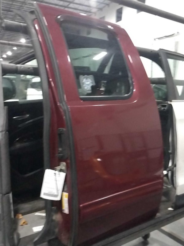 2009 Chevrolet Silverado 1500 Left Rear Door Red 4DR PU 212792 94K Miles
