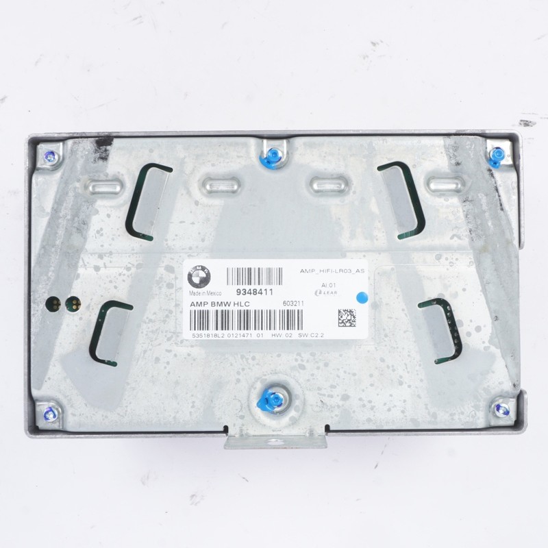 2011 - 2018 BMW X3 F25 HI-FI SYSTEM AUDIO AMPLIFIER AMP 9348411 OEM