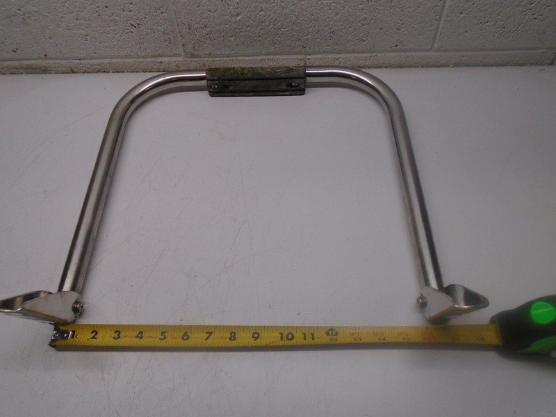 M1Step Swim Ladder Stainless with wood step 15 inch step 17 inches wide h/h