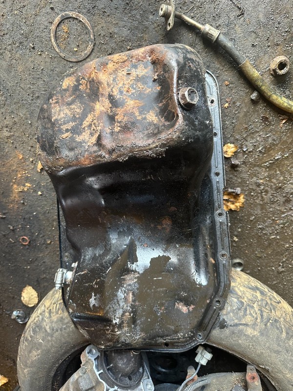 92-99 ECLIPSE TALON LASER 4G63 TURBO 4G63 OEM ENGINE OIL PAN - 7 BOLT ONLY