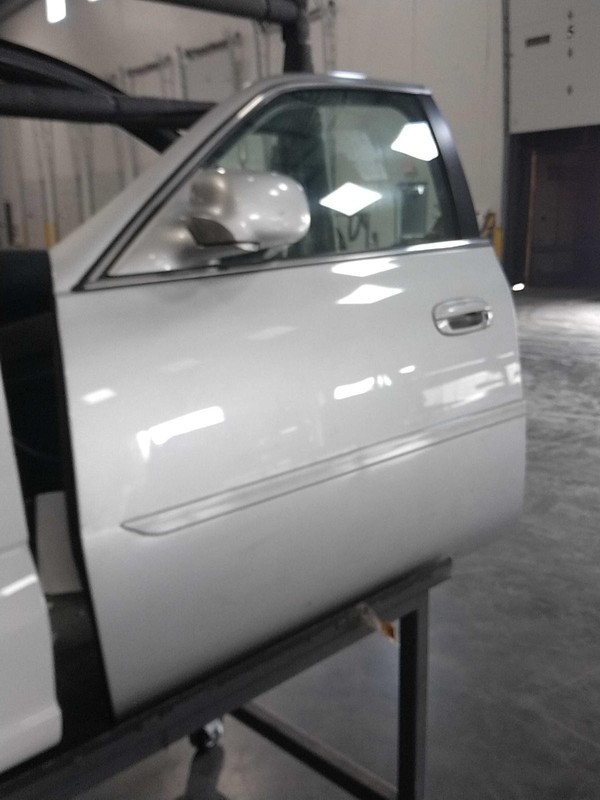 2003 Cadillac DeVille Left Front Door Grey 4DR SED 83000 Miles OEM 605784