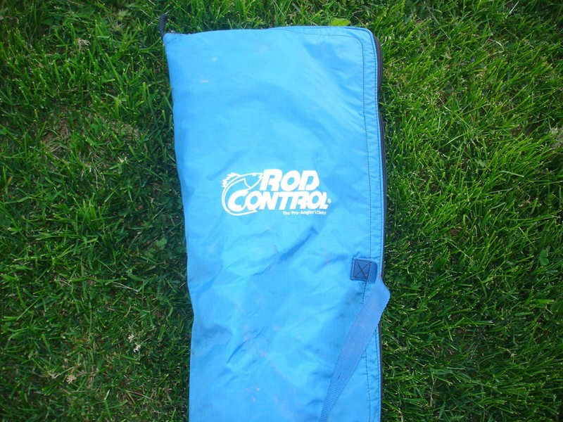 Rod control pro anglers choice soft fishing reel carrying case 94" long nylon