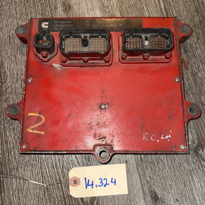 CUMMINS ISX ENGINE CONTROL MODULE ECM 3684009