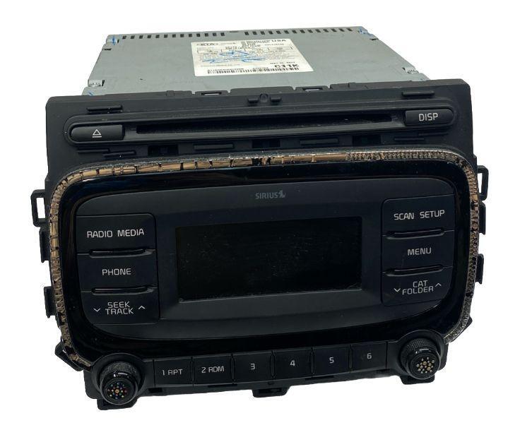 Kia Forte radio am fm 17 18 display receiver w/o navigation sed OEM 96170B0110WK
