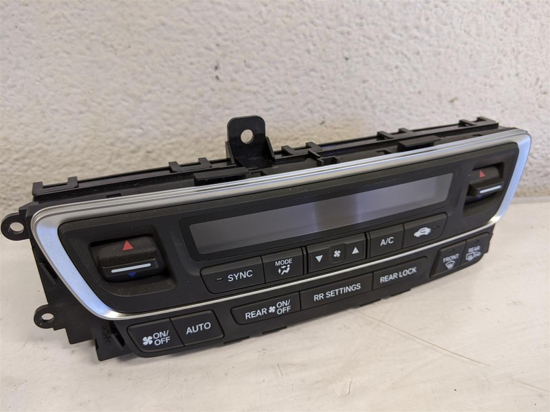 2016-2018 Honda Pilot Temperature Ac Heater Climate ControlTouring Awd