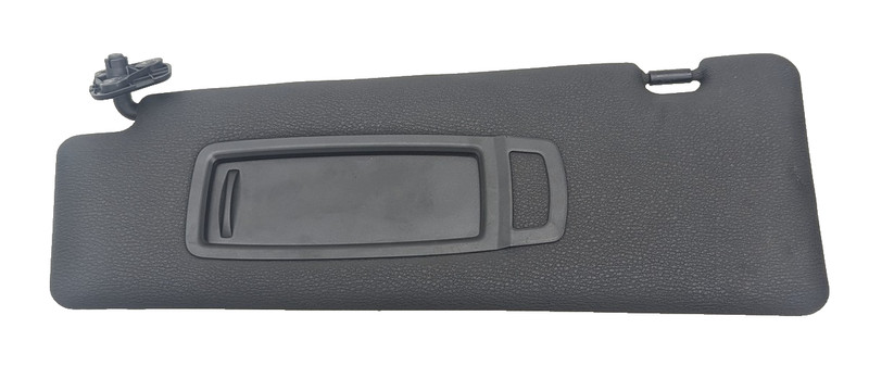 2011-2013 BMW X5 xDrive50i Driver Sun Visor Black OEM