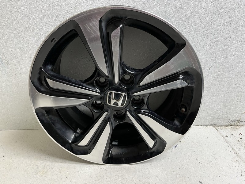2014-2015 Honda Civic EX Coupe 16" 16x6.5 Black Silver Alloy Wheel Rim Cap Oem