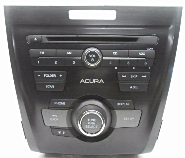 OEM Acura ILX CD Player Receiver Face Plate Small Scratches 39100-TX6-A01