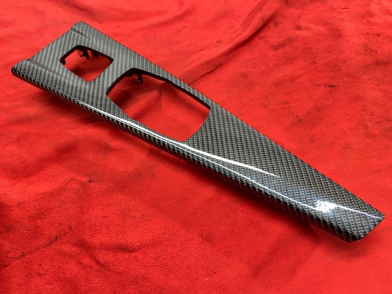 BMW F33 F83 4 Series M4 CV Interior Center Console Trim Cover Carbon Fiber OEM✅