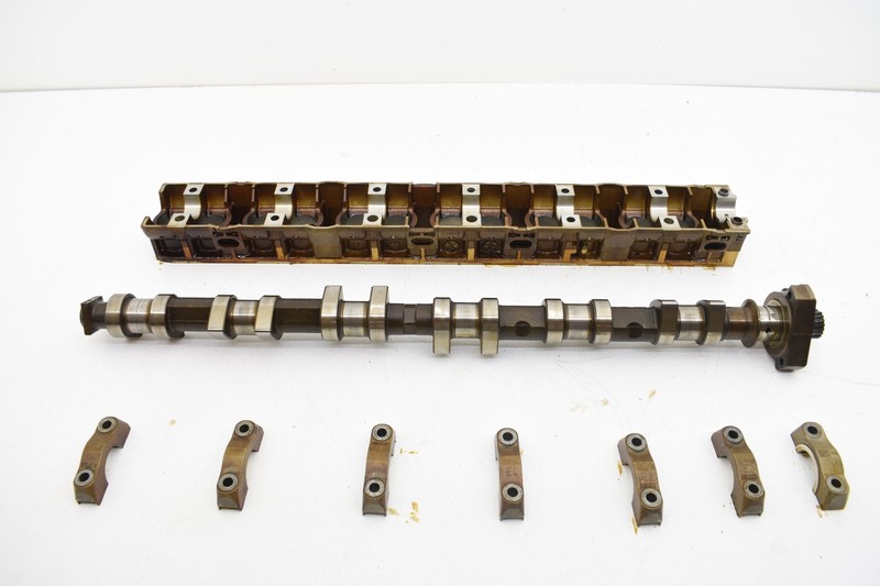 2002 BMW Z3 2.5L M54 M54B25 INTAKE CAMSHAFT WITH TRAY AND CAPS OEM KW52