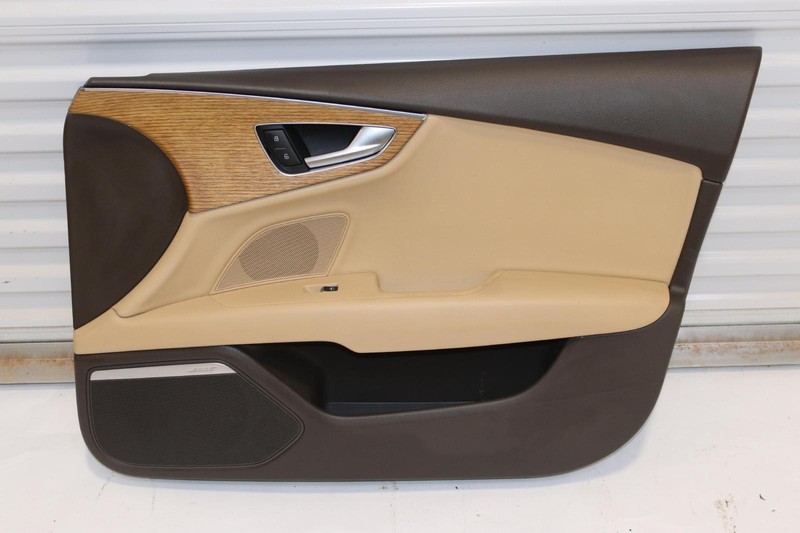 2012-2018 AUDI A7 S7 FRONT RIGHT PASSENGER SIDE DOOR PANEL TRIM COVER OEM