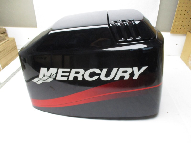 4025-828353T7 New Mercury Outboard Hood Engine Cover Cowling 65 75 90 HP 3 Cyl