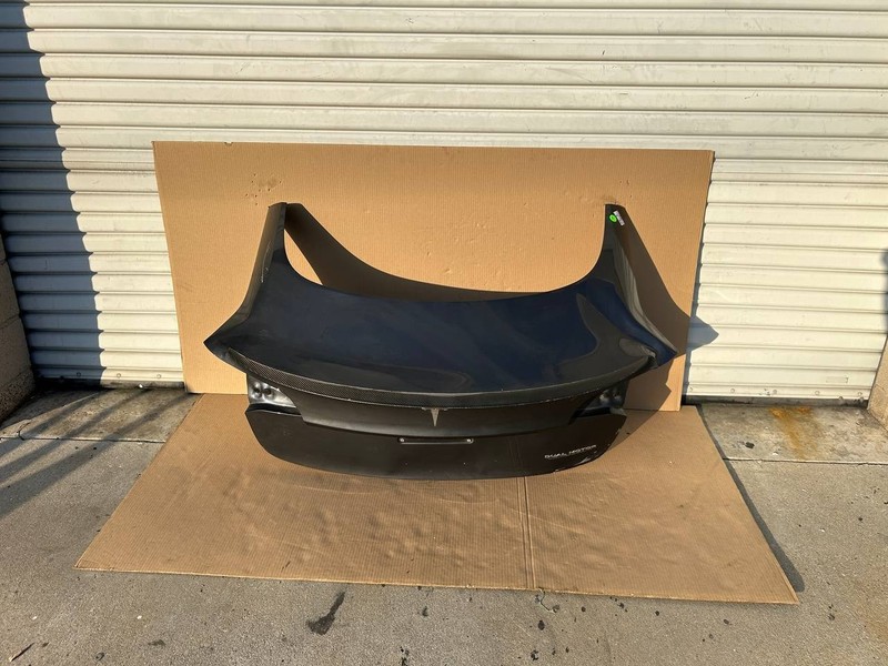 ✅ 2017-2021 Tesla Model 3 Trunk Lid Tailgate Shell Powered /dent and scratches