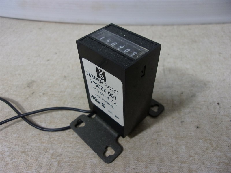 Veeder-Root 779086-001 Hour Meter Gauge Counter *FREE SHIPPING*
