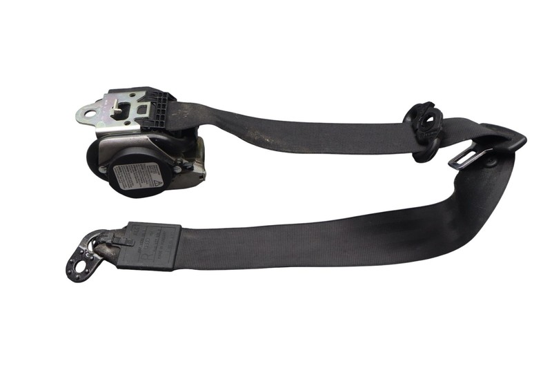 07-15 Audi Q7 2nd Row Rear Right Passenger Side Seat Belt Seatbelt Black Oem