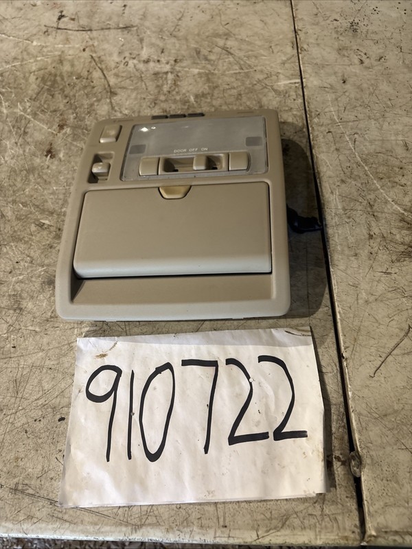 04-09 Lexus RX350 RX330 RX400h Overhead Dome Light Sunroof Switch Storage