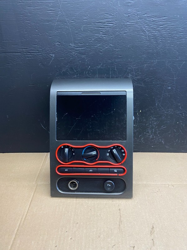 2004 to 2008 Ford F150 Radio Climate Dash Bezel Surround Black AB9290 DG