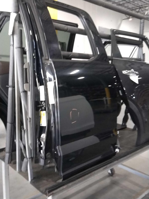 2016 Ford F150 Pickup Left Door Black Used DENT 138k Miles OEM Part 495814