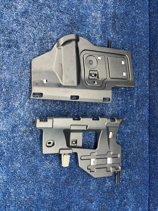 2018-2021 LEXUS NX300 UNDER DASH L+R SIDE LOWER TRIM COVER PANELS OEM