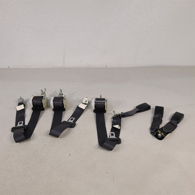 06-11 Honda Civic Si Rear Seat Belt Retractors Buckles Latches Set Lh Rh Aa7361