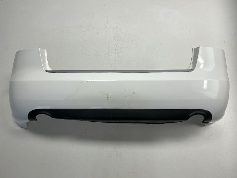 Rear Bumper Cover White Fits 2005-2008 Audi A4 Sedan 46091 ***Damaged***