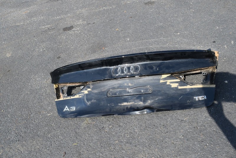AUDI A3 TDI REAR TRUNK LID FACTORY OEM