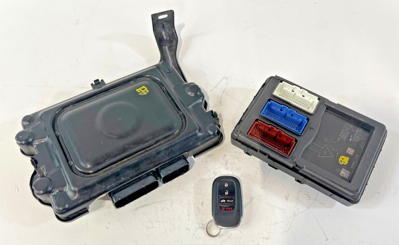 22-24 CIVIC LX SEDAN ENGINE & BODY CONTROL MODULE ECM BCM W/ KEY FOB 2.0L 82795