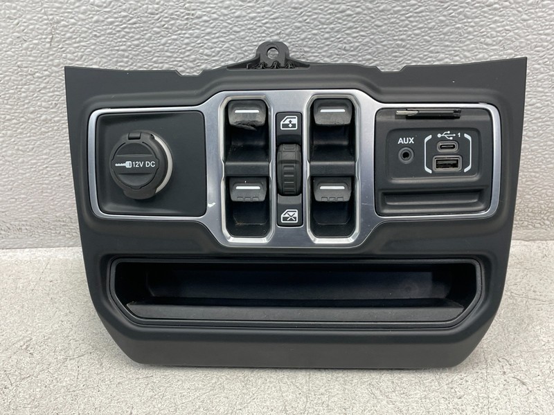 18 19 20 21 Jeep Wrangler Master Window Switch Media Aux Charge Port 1623 OEM