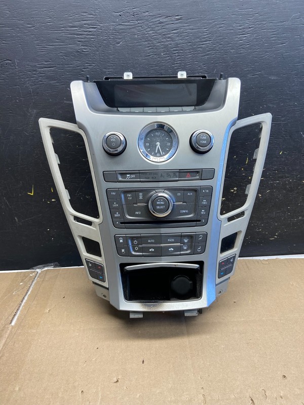 2008-2012 Cadillac CTS A/C Heater Radio Climate Control Panel Bezel OE AB1884 DG