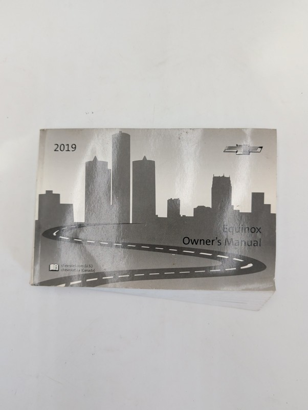 2019 Chevrolet Equinox Owners Manual with Free Shipping