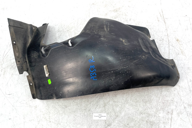 ✅ 13-24 OEM Porsche 718 Boxster 982 981 Front Right Rearward Fender Liner 36k