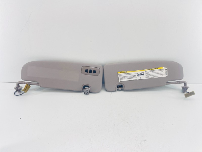 17-20 Afla Romeo Giulia Front Left & Right Sunvisor Visor Set Pair OEM