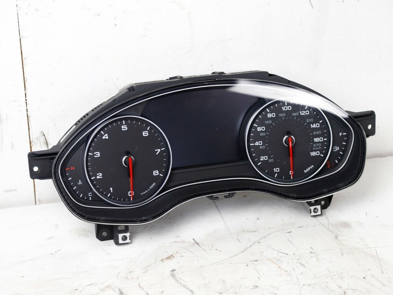 12-13 Audi A7 A6 Speedometer Instrument Gauge Cluster OEM 4G8920983E