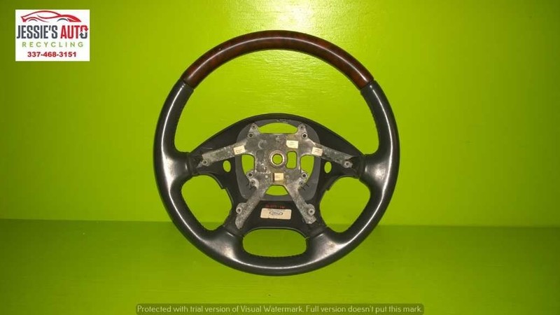 00 01 02 LINCOLN LS 3.9L AT SEDAN STEERING WHEEL OEM 2059-16